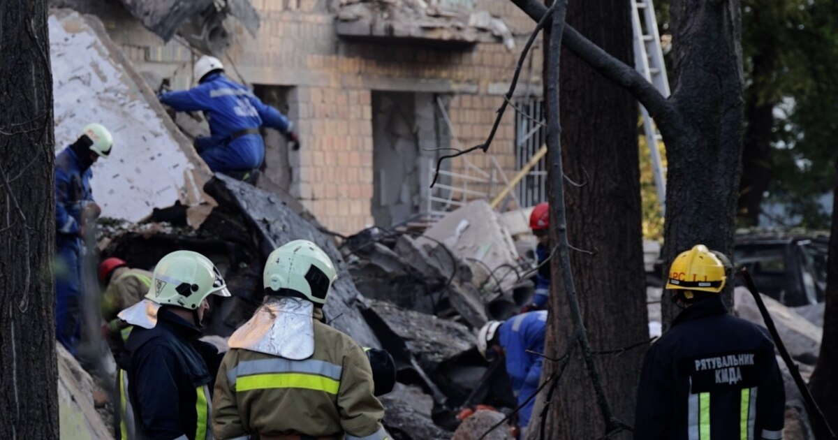 At Least 9 Killed In Massive Russian Strike On Ukraine