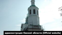 Спасский собор XVIII века в городе Тара Омской области