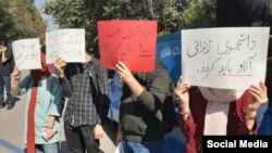 Tehran Universitetində etiraz, arxiv fotosu