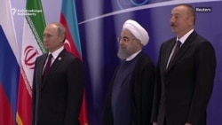 Presidents of Iran, Russia, and Azerbaijan Meet In Tehran