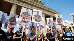 Prosvjed u Berlinu, Njemačka, 29. kolovoza