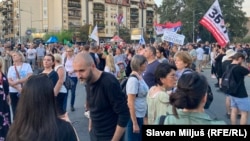 Antivladin protest u Novom Sadu, 5. septembra 2025.