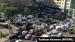 Пробка в Баку. Архивное фото