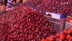 په روژه کې د کراچۍ د خورما بازار کې ګڼه ګوڼه زیاته شوې ده