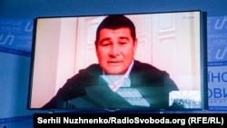 Олександр Онищенко проводить прес-конференцію з Німеччини, 21 грудня 2016 року