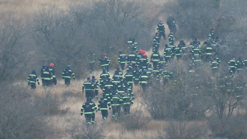 ეძებენ ჩამოვარდნილი თურქული თვითმფრინავის ბორტზე მყოფ ორ ადამიანს