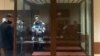 Konstantin Lakeyev attends a court hearing in Moscow on January 28.