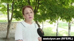Նվարդ Նազարեթյանը զրուցում է «Ազատության» հետ, Երևան, 18-ը օգոստոսի, 2026թ.