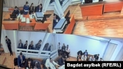 The prosecutor reads out the charges at the trial of Sanzhar Bokayev. October 16, 2026