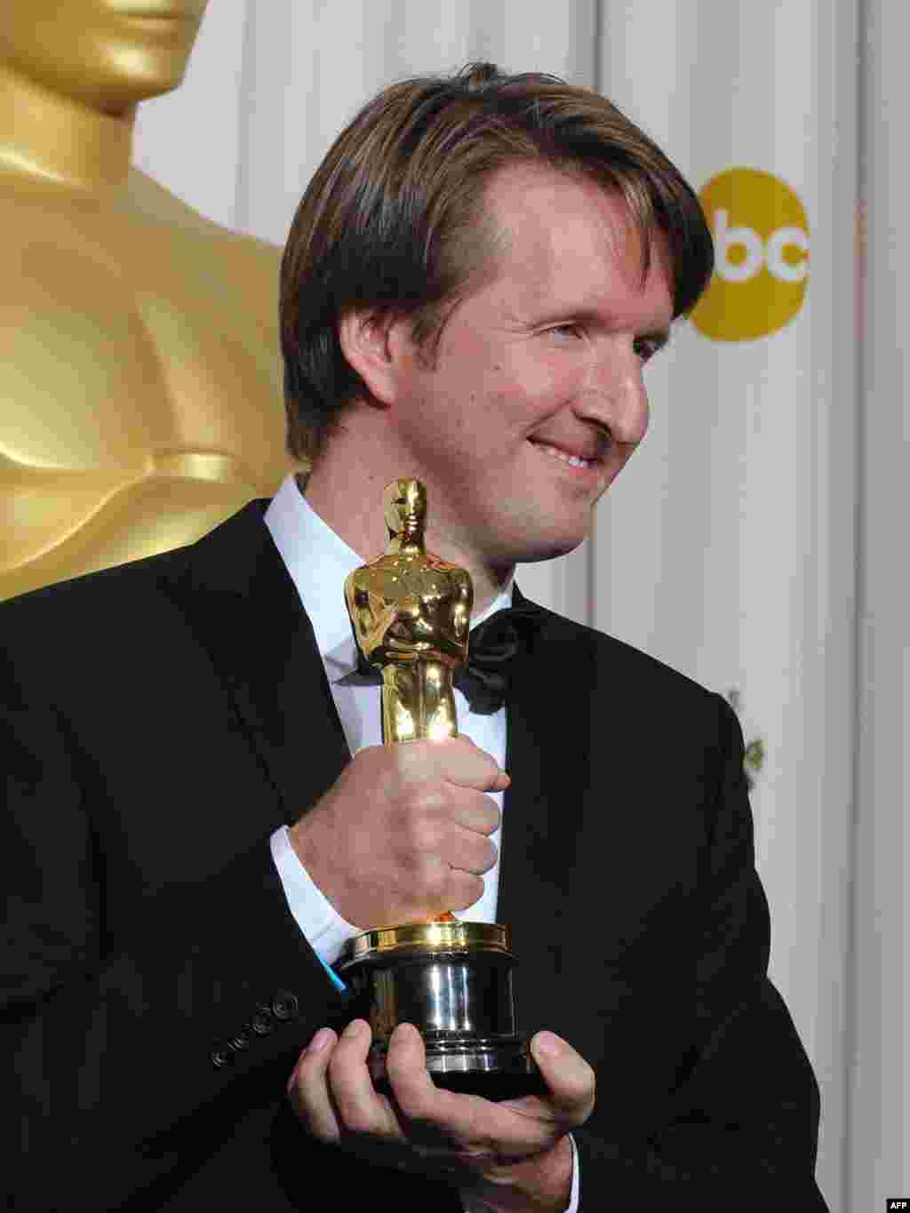 تام هوپر،برنده جایزه بهترین کارگردانی فیلم «سخنرانی پادشاه» (The King's Speech)،