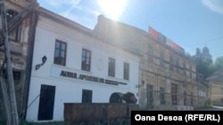 Muzeul din Roșia Montană, amenajat de Roșia Montană Gold Corporation și închis de mai bine de cinci ani.