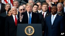 Американскиот претседател Доналд Трамп