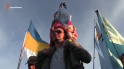 В Харькове провели митинг, посвященный годовщине депортации крымских татар (видео)