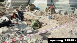Розкопки в музеї-заповіднику «Херсонес Таврійський», 22 жовтня 2020 року