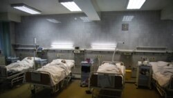 Pacijenti u kovid bolnici Zemun, Beograd, 2020.