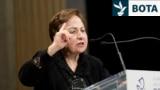Shirin Ebadi, fituese e Çmimit Nobel për Paqe.