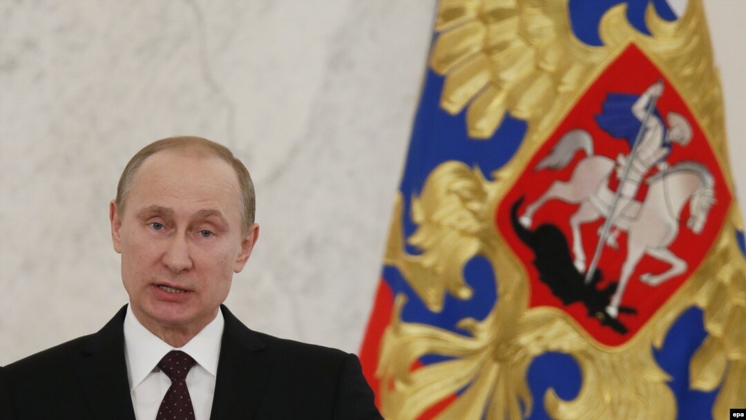 President Vladimir Putin delivered his annual address to the Federal Assembly in the Grand Kremlin palace in Moscow on December 12.