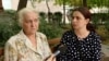 Armenia-Soldier Avetik Matevosian's mother Sona and grandmother Anush, 6Aug2025