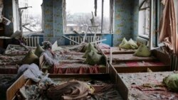 Разгромленный детский сад в Дебальцево. Сегодня