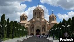 Catedrala Sf. Grigore din Erevan este cea mai mare biserică armenească din lume (imagine de arhivă)