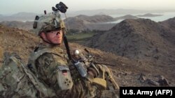 Американский военнослужащий в Афганистане