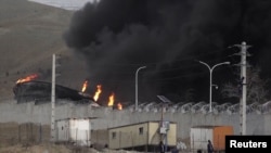 Tehranda neft müəssisəsi vurulub
