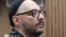 Russian film and theater director Kirill Serebrennikov at his Moscow court hearing on November 7