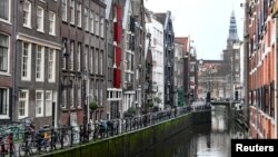 Amsterdami gjatë izolimit në dhjetor të vitit 2020.
