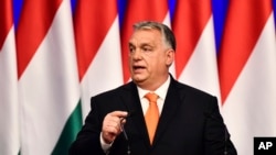 Mađarski premijer Viktor Orban drži govoru o stanju nacije, 12. februar 2022.