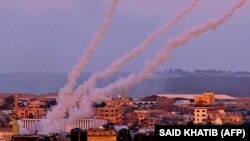 Rakete ispaljene iz Gaze ka Izraelu, 17. maj 2021.