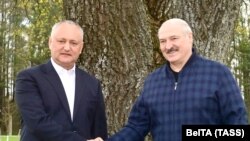 Alexandr Lukașenka și Igor Dodon, Minsk, 5 mai 2021