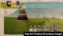 Poster Pop Art Festivala 2021.