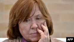 Svetlana Alexievich (file photo)