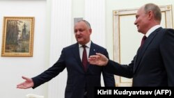 Igor Dodon și Vladimir Putin în cadrul întrevederii de la Kremlin, 7 septembrie 2019 