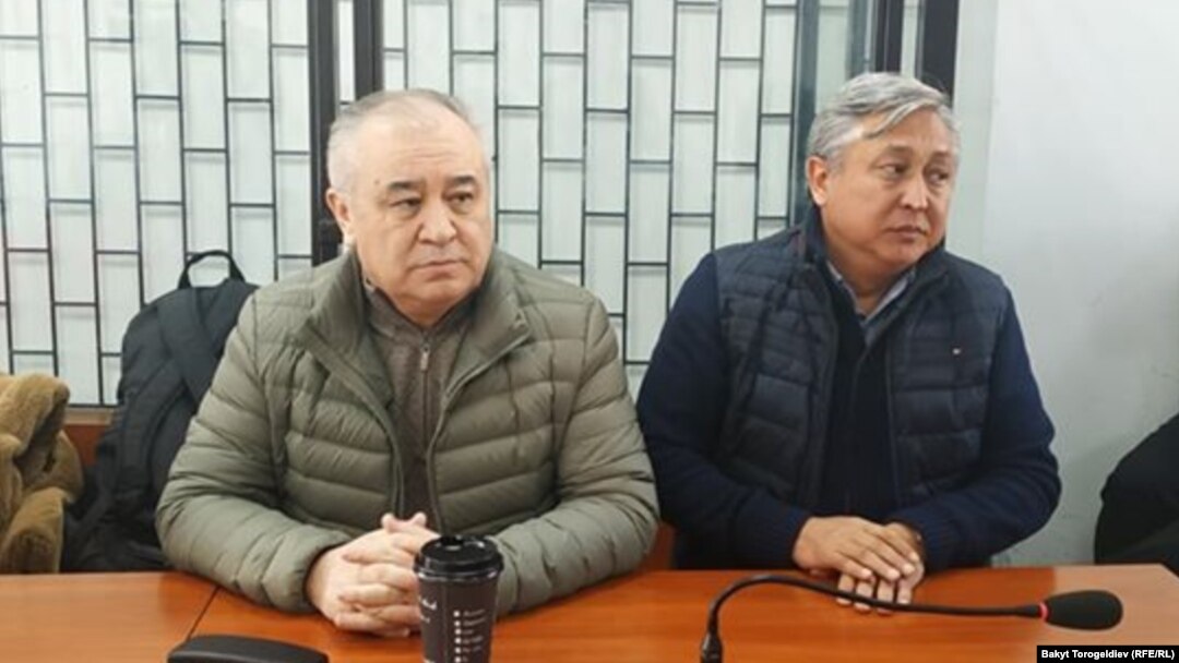 Өмүрбек Текебаев жана Дүйшөнкул Чотонов. 23-январь, 2020-жыл. 