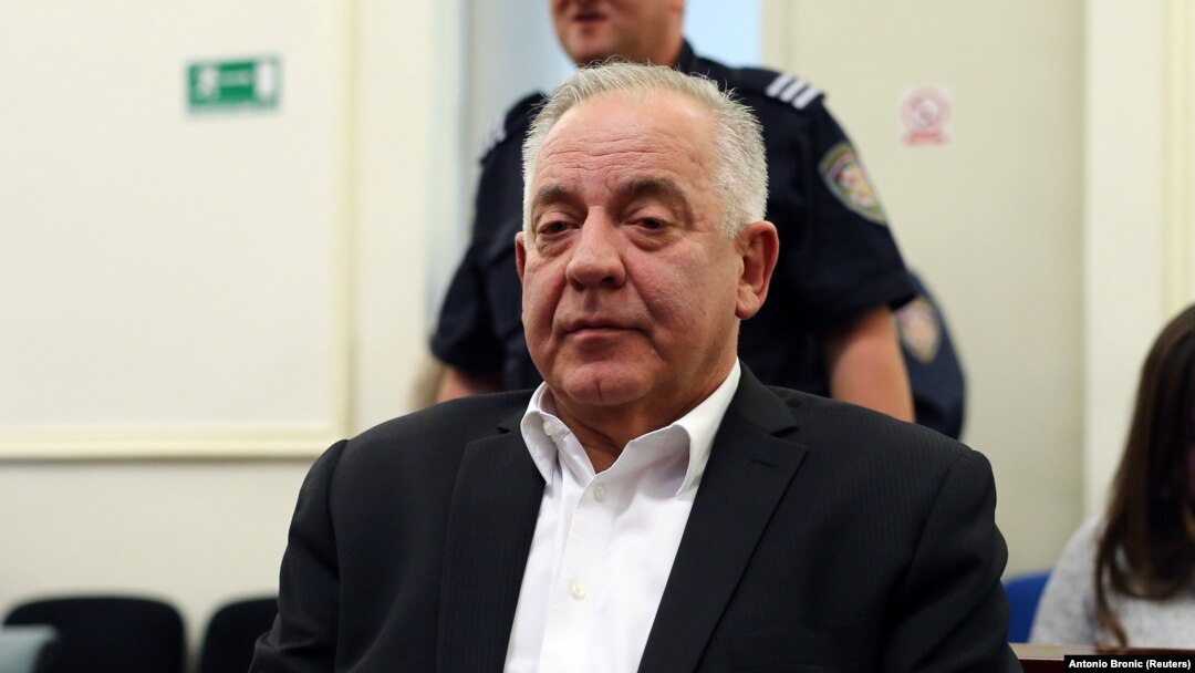 Ivo Sanader u sudnici u oktobru 2018.