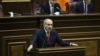 Armenia - Prime Minister Nikol Pashinian addresses the National Assembly, Yerevan,15Apr,2025 
