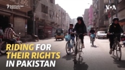 Girls Bike For Their Rights In Pakistan