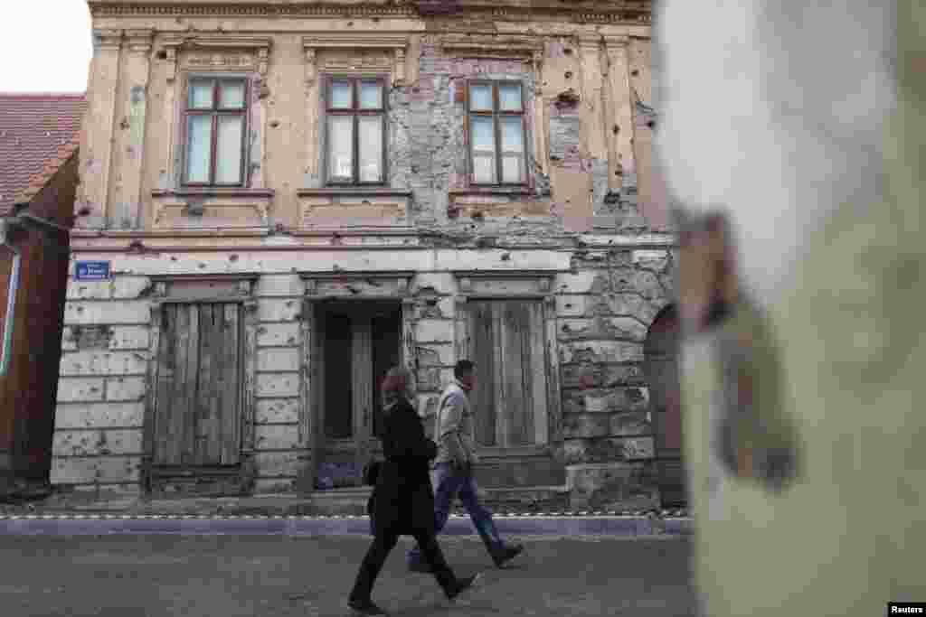 Vukovar, 17. novembar 2013. Foto: Reuters / Antonio Bronić 