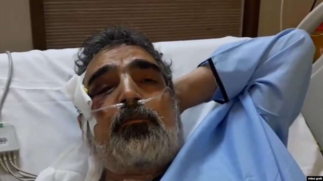 بهروز کمالوندی در بیمارستان