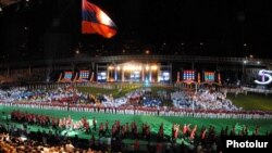 5-րդ Համահայկական խաղերի բացումը, 13-ը օգոստոսի, 2011թ. 