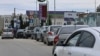Очередь автомашин на АЗС в Севастополе, 1 июня 2026 года