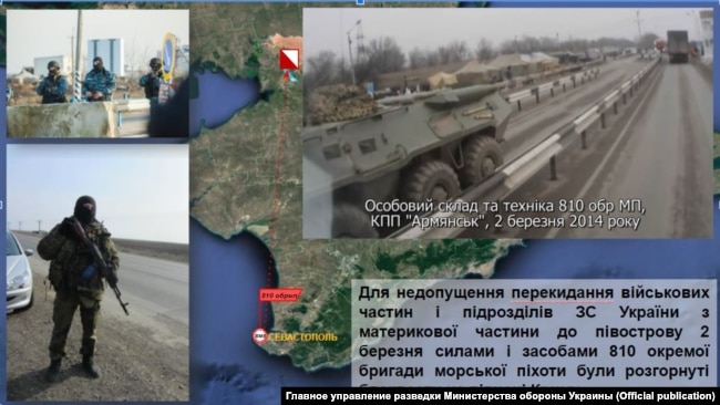Із матеріалів ГРУ МО про силове захоплення Криму в 2014 році