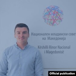 Кристијан Панов, член на Управниот одбор на Национален младински совет на Македонија