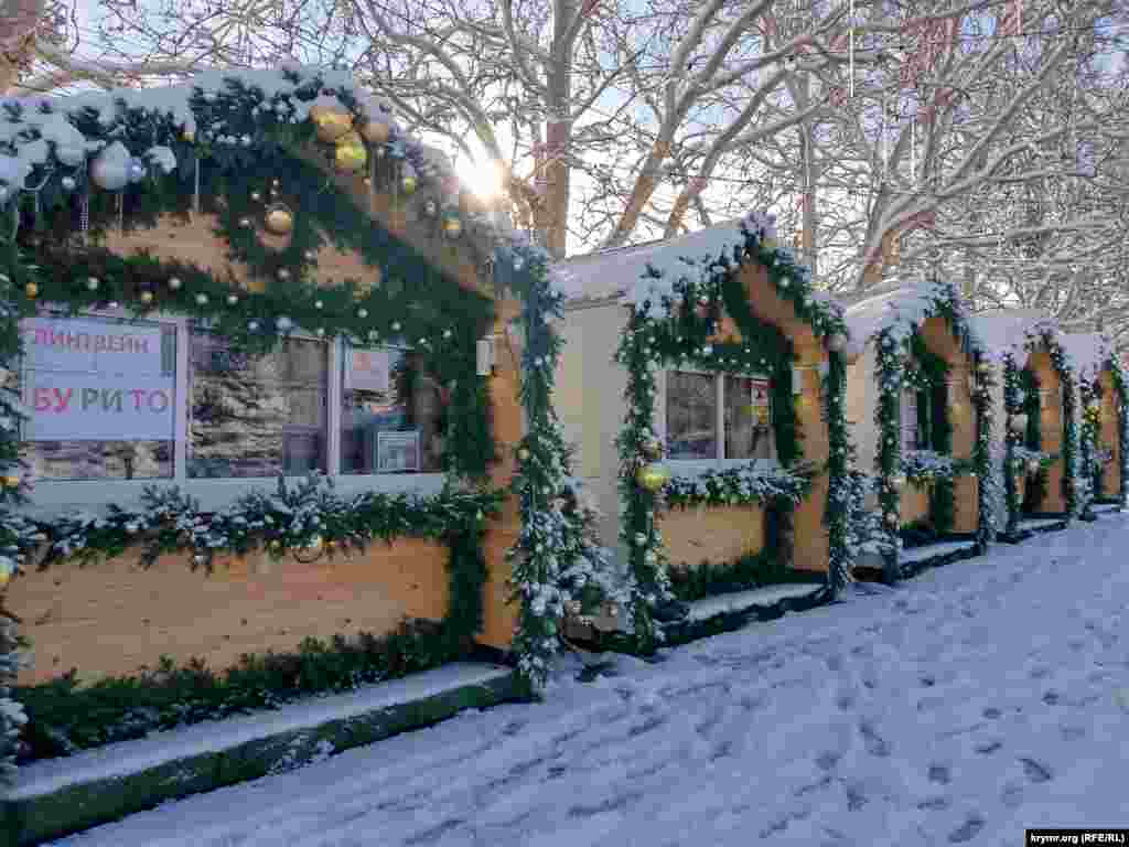 Ярмарка в Севастополе. Крым, 1 января 2026 год