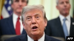 Presidenti amerikan, Donald Trump. 