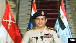 Egyptian Defence Minister Abdel-Fattah al-Sissi