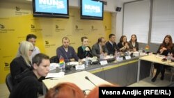 Sa konferencije za novinare Labrisa, Beograd, 15.maj 2012.