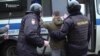 Group Says Police Detain 59 Demonstrators In Moscow
