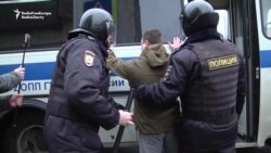 Dozens Detained At Opposition Protest In Moscow